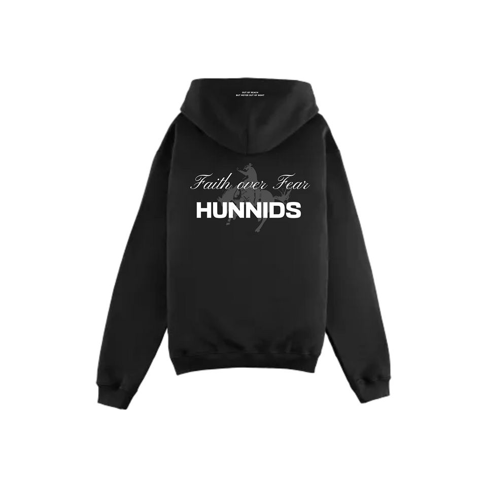 Sudadera Negra Hunnids Studios