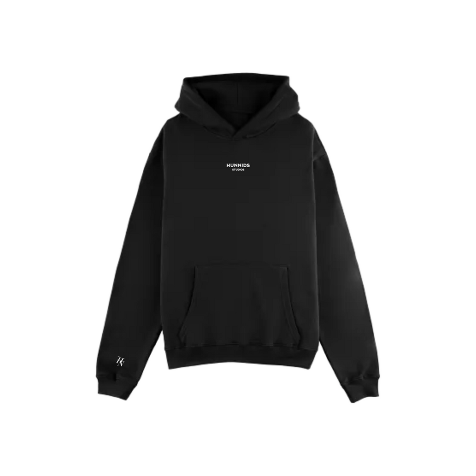 Sudadera Negra Hunnids Studios
