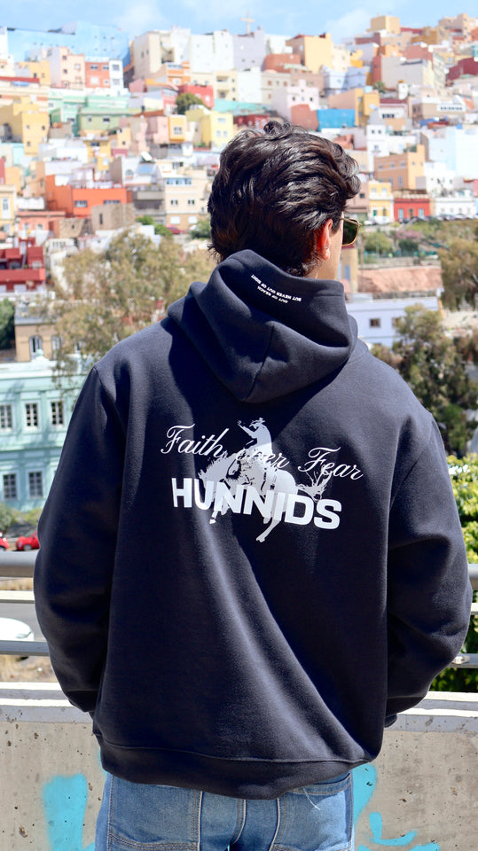 Sudadera Negra Hunnids Studios