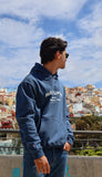 Sudadera Azul Half Love
