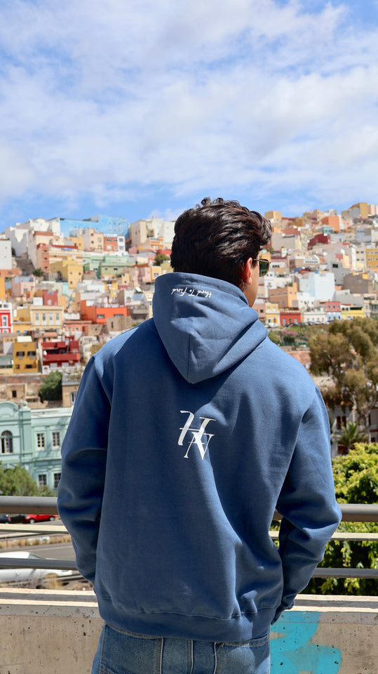Sudadera Azul Half Love