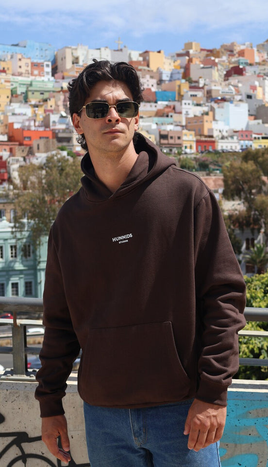 Sudadera Marrón Hunnids Studios