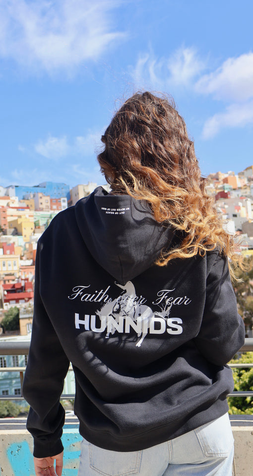 Sudadera Negra Hunnids Studios