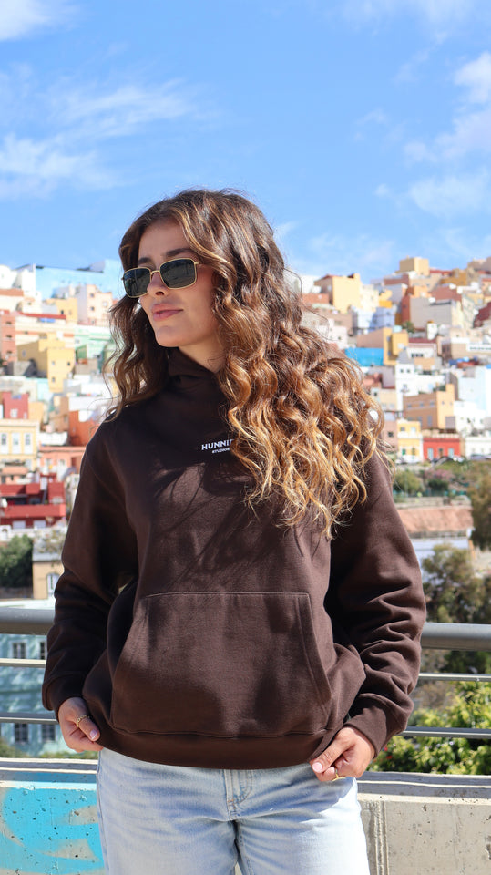 Sudadera Marrón Hunnids Studios