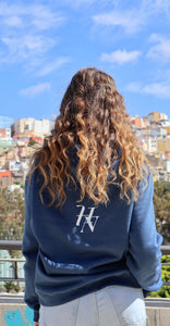 Sudadera Azul Half Love