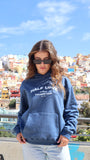 Sudadera Azul Half Love