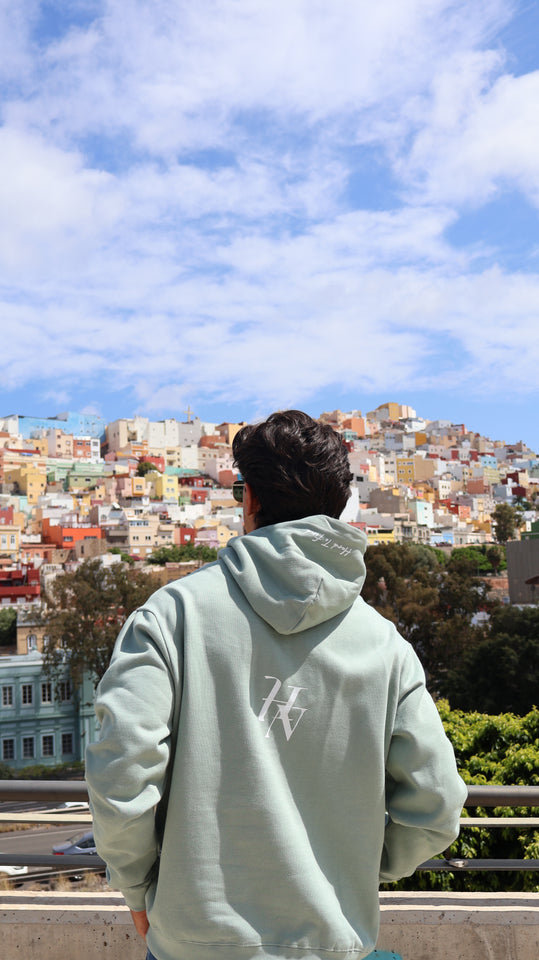 Sudadera Verde Half Love